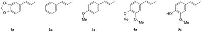 Chemo-enzymatic synthesis and biological activity evaluation of propenylbenzene derivatives